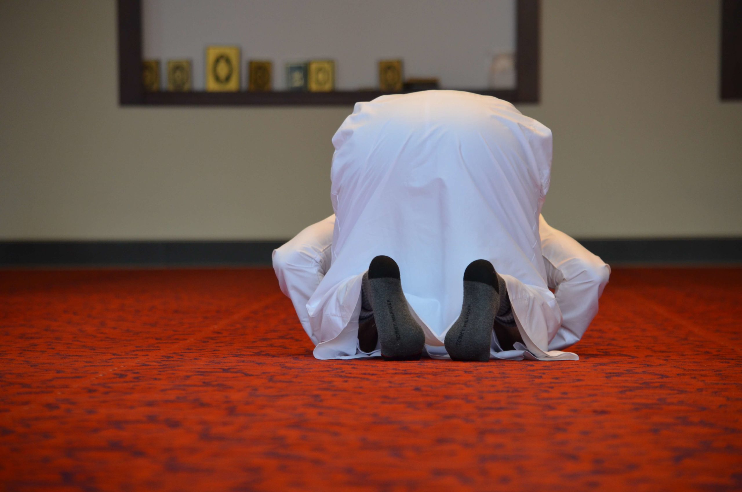 salat prayer - sujud